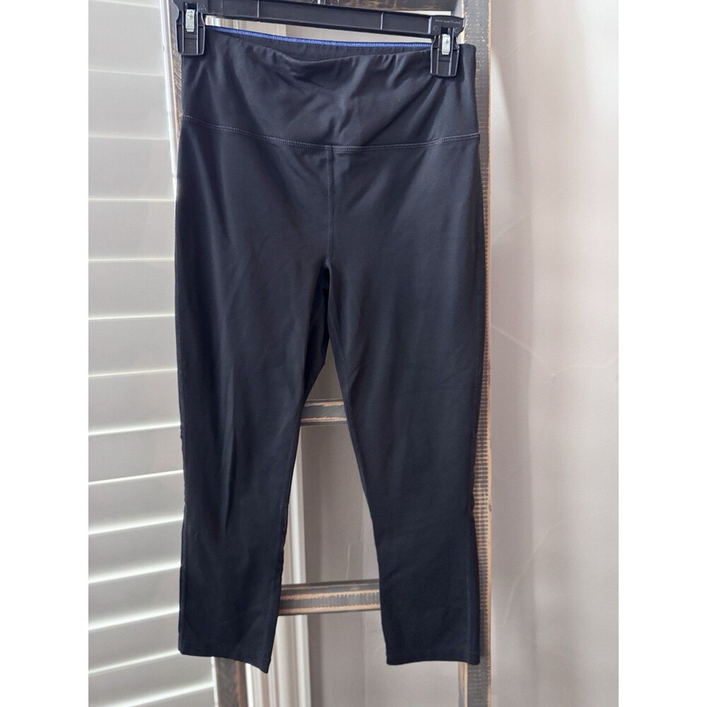 Calvin Klein Performance Wick Cropped Leggings Size S Black RN54163